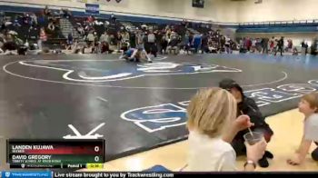 126 lbs Cons. Semi - David Gregory, Trinity School At River Ridge vs Landen Kujawa, Becker