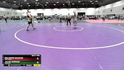 165C Cons. Round 3 - Solomon Dalecke, Pine Creek vs Jacob Horman, Seckman