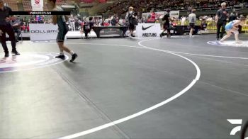 Cons. Round 3 - Cruz Sleezer vs Isaac Castaneda, Canyon Springs High School Wrestling