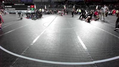 90 lbs Semifinal - Aj Rossi, Jersey 74 vs Jax Paranto, Paranto Athletics