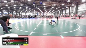 56 lbs Rd# 2 10:30am Friday - Blaze Murray, Minion Black vs Braxton Holtz, Westshore D.S