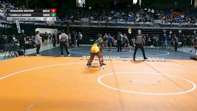 5A 190 lbs Quarterfinal - Shaianne Brown, Lubbock Monterey vs Camille Harris, Frisco Memorial