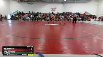 138 lbs Cons. Round 3 - Kael Romero, Vista Ridge vs Tyler Coats, Fossil Ridge