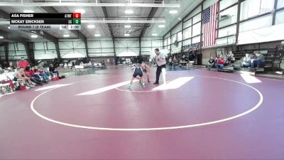 138 lbs Round 7 (8 Team) - McKay Ericksen, Snow Canyon vs Asa Fisher, Altamont