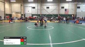 65 lbs Prelims - Seamus Pike, GRIT vs Gavin Schwarting, Columbus Wrestling Org. Maroon