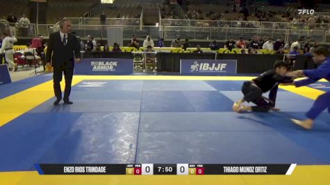 Thiago Munoz Ortiz vs Enzo Rios Trindade 2025 Pan Jiu Jitsu IBJJF Championship