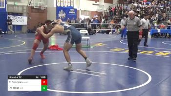 182 lbs Prelims - Trace Gonzales, Hanford vs Nathan Haas, St John Bosco