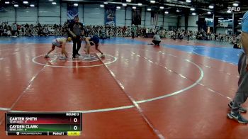 92 lbs Rd# 6- 9:00am Saturday Final Pool - Carter Smith, Team Ohio vs Cayden Clark, Rebellion