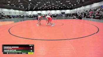 175 lbs Semifinal - Mason Butler, Christian Brothers High School vs Maximus Norman, Baylor School