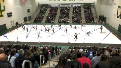 Icon Winter Guard "Los Angeles CA" at 2025 WGI Guard Manhattan Beach Regional