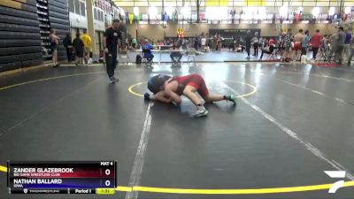 220 lbs Round 5 - Zander Glazebrook, Big Game Wrestling Club vs Nathan Ballard, Iowa