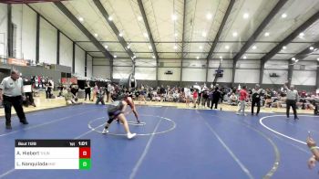136 lbs Rr Rnd 3 - Aurora Hiebert, Thunder Mountain WC vs Leilani Nanquilada, Mat Demon WC