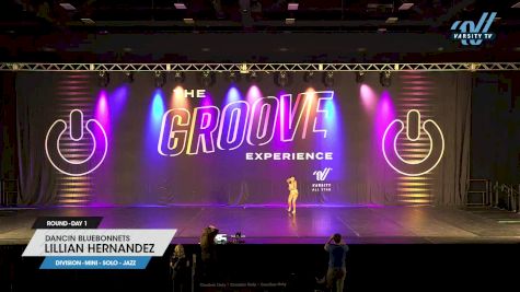 Dancin Bluebonnets - Lillian Hernandez [2023 Mini - Solo - Jazz Day 1] 2023 GROOVE Dance Grand Nationals