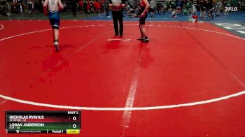 215 lbs Semis (4 Team) - Logan Anderson, K-M vs Nicholas Rykhus, St. Peter