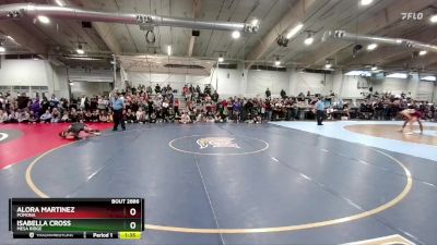 115 lbs Semifinal - Alora Martinez, Pomona vs Isabella Cross, Mesa Ridge