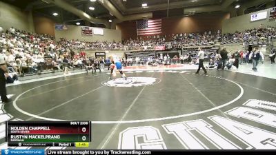 2A 175 lbs Cons. Semi - Holden Chappell, South Sevier vs Rustyn Mackelprang, Parowan