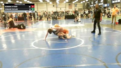 138 lbs Consi Of 32 #1 - Dominic Kyser, ME vs Conlon Taylor, LA
