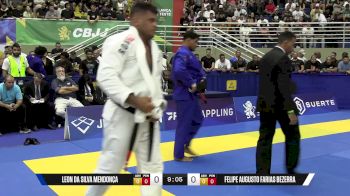 Felipe Augusto Farias Bezerra vs Leon Da Silva Mendonça 2025 Brasileiro Jiu-Jitsu IBJJF