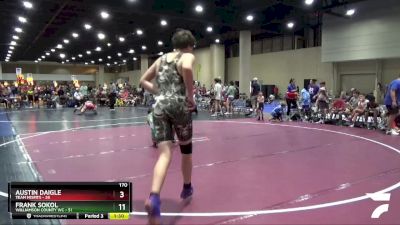 170 lbs Champ Round 1 (16 Team) - Austin Daigle, Team Misfits vs Frank Sokol, Williamson County WC