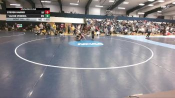 133 lbs Champ. Round 2 - Jacob Venezia, New York University vs Steven Harris, Alvernia