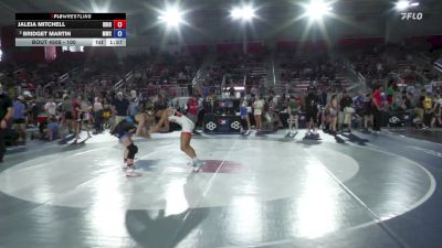 100 lbs Champ. Round 1 - JaLeia Mitchell, Ohio vs Bridget Martin, Mooresville Wrestling Club