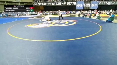 Boys 1A 138 lbs Quarterfinal - Troy Rupe, Elma vs Landon Ramos, Castle Rock