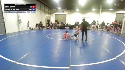 75 lbs Ezra Cappa, Indiana vs Dawson Wicker, Ohio Gray