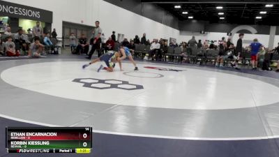 80 lbs Quarterfinals (8 Team) - Ethan Encarnacion, Rebellion vs Korbin Kiessling, Revival