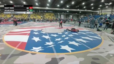 120 lbs Round 4 - Dylan Haas, CLAW vs Esley Kuhn, Gorilla Wrestling Club