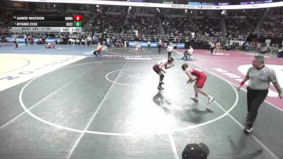 II-165 lbs Champ. Round 2 - Ryker Cox, Coxsackie Athens vs Jared Watson, Odessa Montour-Watkins Glen
