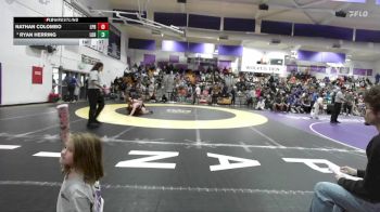 Boys 159 lbs Cons. Semi - Ryan Herring, Live Oak Boys vs Nathan Colombo, Las Plumas Boys