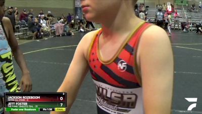 70 lbs Round 5 (6 Team) - Cameron Rodgers, The Funky Singlets Teal vs Chase Courter, Metro All Stars