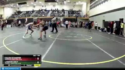 106 lbs Cons. Round 2 - Caleb Schaefer, Mater Dei Wrestling Club vs Landon Egly, Carroll Wrestling Club