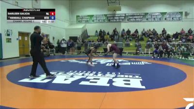 124 lbs Champ. Round 1 - Darleen Galicia, Palomar College vs Kendall Chapman, Mt. San Antonio College