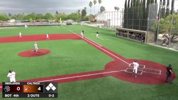 Replay: Redlands vs Caltech | Mar 28 @ 3 PM