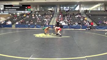 103 lbs Quarterfinal - Juliana Alejandro, William Jewell College vs Mia Siqueiros, Adams State