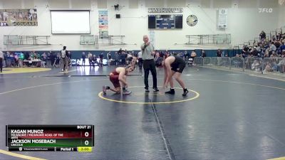 175 lbs Champ. Round 1 - Jackson Mosebach, Lincoln vs Kagan Munoz, Milwaukie / Milwaukie Acad. Of The Arts