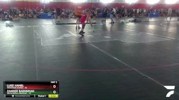 103-105 lbs Round 3 - Zander Baehnman, Weyauwega-Fremont vs Luke Hamel, Wisconsin Rapids