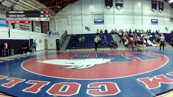 285 lbs 1st Place Match - Jonah McCoy, St. Vincent College vs Joseph King, Thiel College