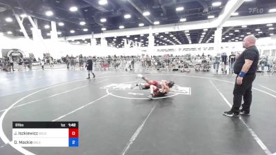 81 lbs Semifinal - Jace Iszkiewicz, Gold Rush Wrestling vs Dillon Mackie, Salem Elite Mat Club