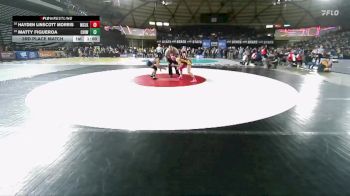 Girls 4A 120 lbs 3rd Place Match - Matty Figueroa, Chiawana (Girls) vs Hayden Linscott Morris, Moses Lake (Girls)