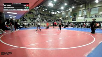 138 lbs 1st Place Match - Sean Sanders, Van Buren vs Ari Jones, VERDIGRIS