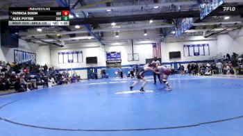 Girls 132 lbs Quarterfinal - Patricia Dixon, Long Beach vs Alex Potter, Saraland