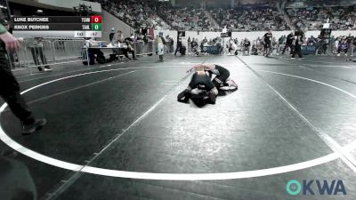 70 lbs Consi Of 4 - Luke Butchee, Team Worx Wrestling Club vs Knox Perkins, Tahlequah Wrestling Club