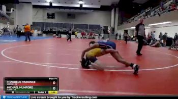 150 lbs Placement (4 Team) - Michael Mumford, HLWW vs Thaddeus Variance, Bemidji