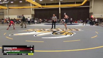 125 lbs Cons. Round 2 - Edward McCarthy, Thiel vs Donovan Ortiz, Ohio Wesleyan