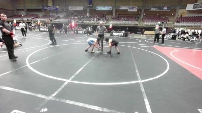 98 lbs 5th Place - Blake Michels, Black Fox Wrestling Academy vs Preston Petty, Palmer Divide
