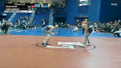 138 lbs 5th Place Match - Blake Boyer, Kennett vs Aiden Herndon, Cedar Cliff