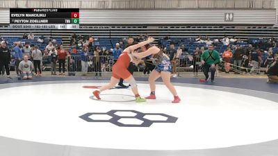 165-180 lbs Champ. Round 2 - Peyton Zoellner, Thoroughbred Wrestling Academy vs Evelyn Mancilikli