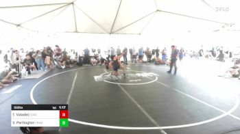 150 lbs Round Of 32 - Triston Valadez, Coachella Valley WC vs Vince Partington, Team Thunder